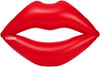 Funboy Giant Inflatable Red Lips Pool Float, Luxury Float For Summer Pool Party And Entertainment