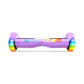 Jetson Litho X Hoverboard, Active Balance Technology, 500-Watt Motor, Up To 10 mph, Range of Up to 10 Miles, 3 Speed Modes, Illu