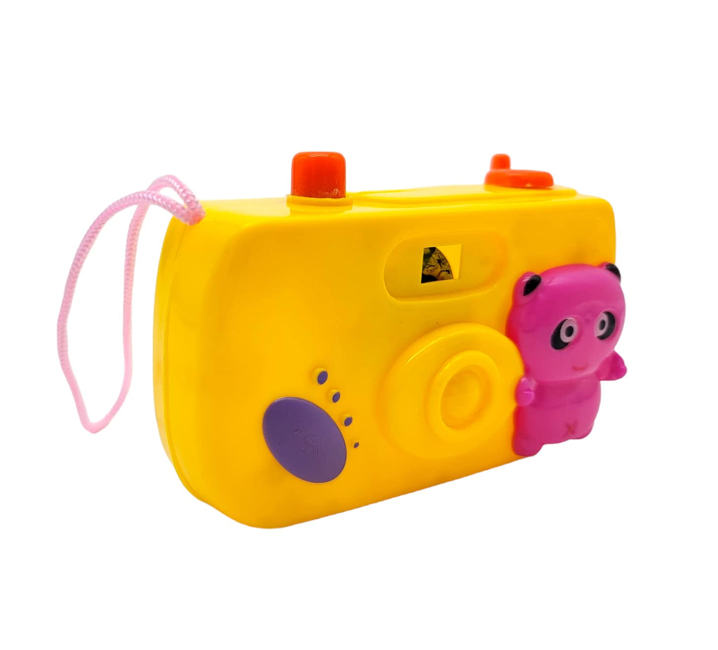 Kid'S Pretend Animal Theme Camera Toy Set (1 Pack) Colorful Cameras With 8 Wild Animal Images (1 Piece)