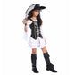 PGOND Cute Pirate Girls Halloween Dress up Costume (13-14Y)