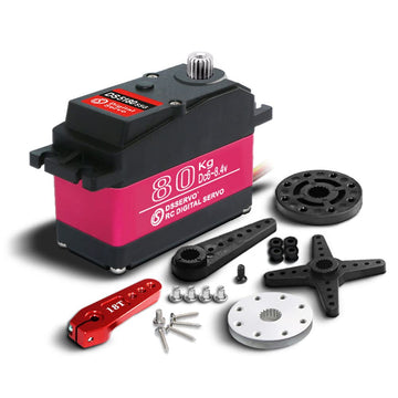 ANNIMOS 80kg High Torque RC Motor Digital Servo 1/5 Large Scale Metal Gear Waterproof