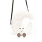 Jellycat Amuseables Moon Plush Bag, 10 Inches - Crossbody And Shoulder Purse - Fun And Unique Handbag