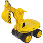 BIG Power Worker Maxi Digger Excavator Vehicle , Yellow
