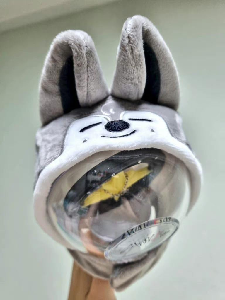 Sk Lightstick Cover Plush Skz Cartoon Shape Light Stick Covers Glow Sticks Decoration (Bangchan)