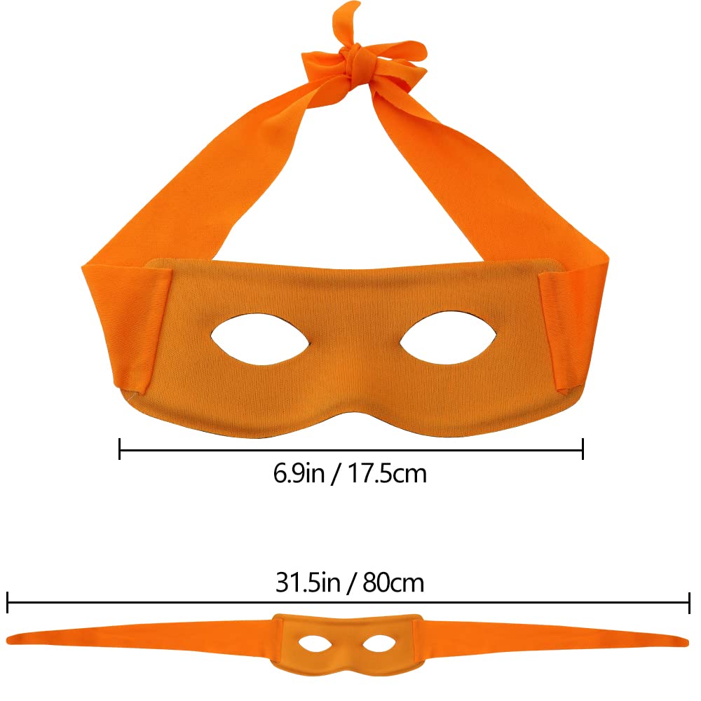 AEVBSOY 3 Pieces Eye mask black bandit thief costume mask highwayman robber fancy dress costume masquerade PVC mask composite co