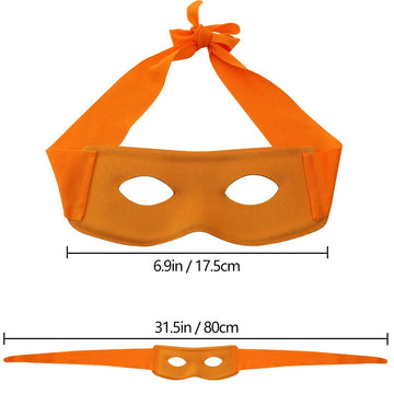 AEVBSOY 3 Pieces Eye mask black bandit thief costume mask highwayman robber fancy dress costume masquerade PVC mask composite co