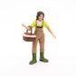 Papo ''Woman Farmer With Basket Figure