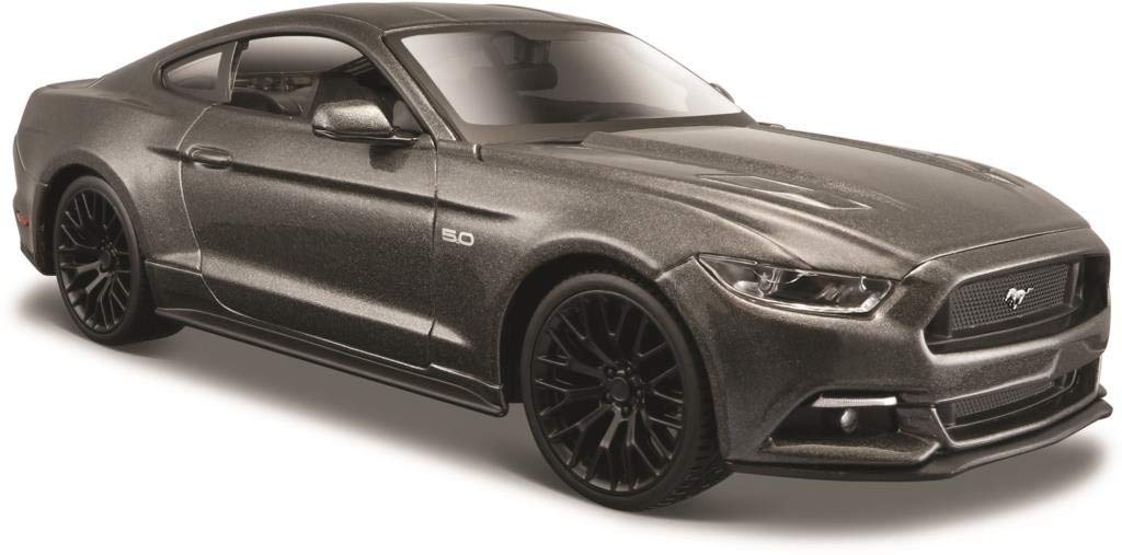 2015 Ford Mustang GT 5.0 Orange Metallic 1/24 Diecast Model Car by Maisto