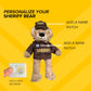 ZZZ Bears Personalized Sheriff Teddy Bear, Thoughtful Gift for Sheriffs, Spouses & Kids