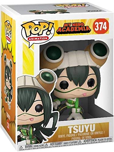 Funko My Hero Academia - Tsuyu Pop! Vinyl Figure (Bundled With Compatible Pop Box Protector Case)