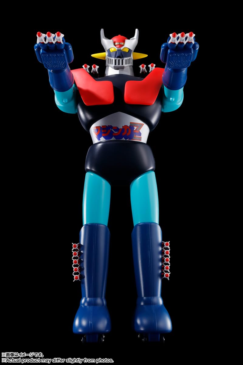TAMASHII NATIONS Mazinger Z Jumbo Machineder Action Figure, 23.6 inches, Metal, Model BAS66191, Color: Jumbo Machineder Mazinger Z