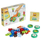 Plus Plus Big Make & Go 29 Pieces Construction Building Stem/Steam Toy, Interlocking Large Puzzle Blocks For Toddlers And Presch