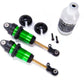 Traxxas 7461G GTR Long Hard Green Anodized Shocks (2) (Front) (for The Rustler 4x4 and Slash 4x4)