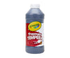 Crayola Premier Tempera Paint For Kids - Black (16Oz), Kids Classroom Supplies, Great For Arts & Crafts, Non Toxic, Easy Squeeze Bottle