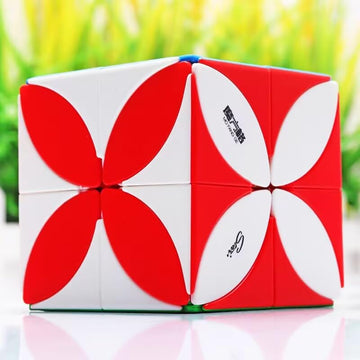 Cuberspeed Qiyi Clover Plus Speed Cube Stickerless Curvy Copter Collection Cube Toys For Kids & Adults