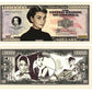 American Art Classics Audrey Hepburn Collectible Million Dollar Bill Novelty Money