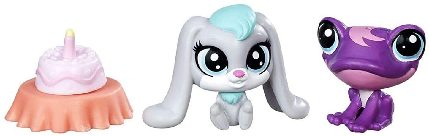 Littlest Pet Shop Pets In The City Adorable Duos Landon Lilypad & Fluttery Mcteal Exclusive Mini Figure 2-Pack