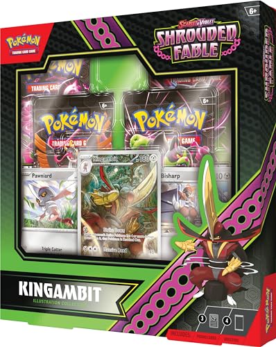 Pok  Mon Tcg: Scarlet & Violet - Shrouded Fable - Kingambit Illustration Rare Box - En