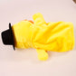 Lanxitown Little Yellow Duck Farm Animal Finger Puppets - Plush Soft Hand Puppets with Movable Mouth for Kids