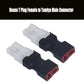 2Pairs Deans Style T Plug to Big Tamiya Connector Female Male Adapter Wireless Connectors for RC FPV Drone Car Truck Lipo NiMH B