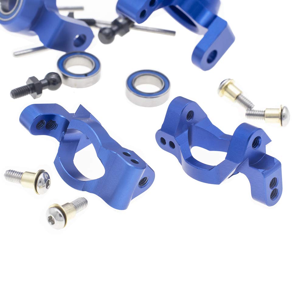 Coda Racing Rc Alloy Caster Block&Steering Blocks Stub Axle Carriers For Traxxas 1/18 Latrax Teton Desert Prerunner Rally -Repla