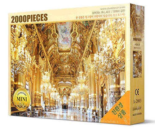 CHAMBERART 2000 Piece Jigsaw Puzzle - Opera Grand Foyer - Premium Quality Paper - Model A-2003