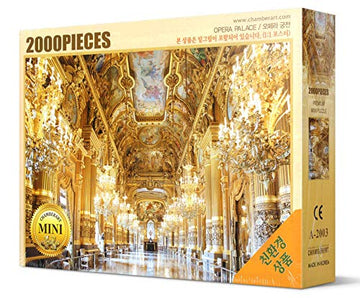 CHAMBERART 2000 Piece Jigsaw Puzzle - Opera Grand Foyer - Premium Quality Paper - Model A-2003