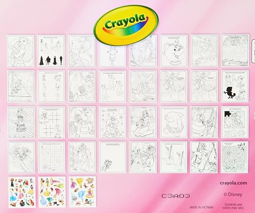 Crayola Color & Sticker Activity Set, Princess (foldalope)