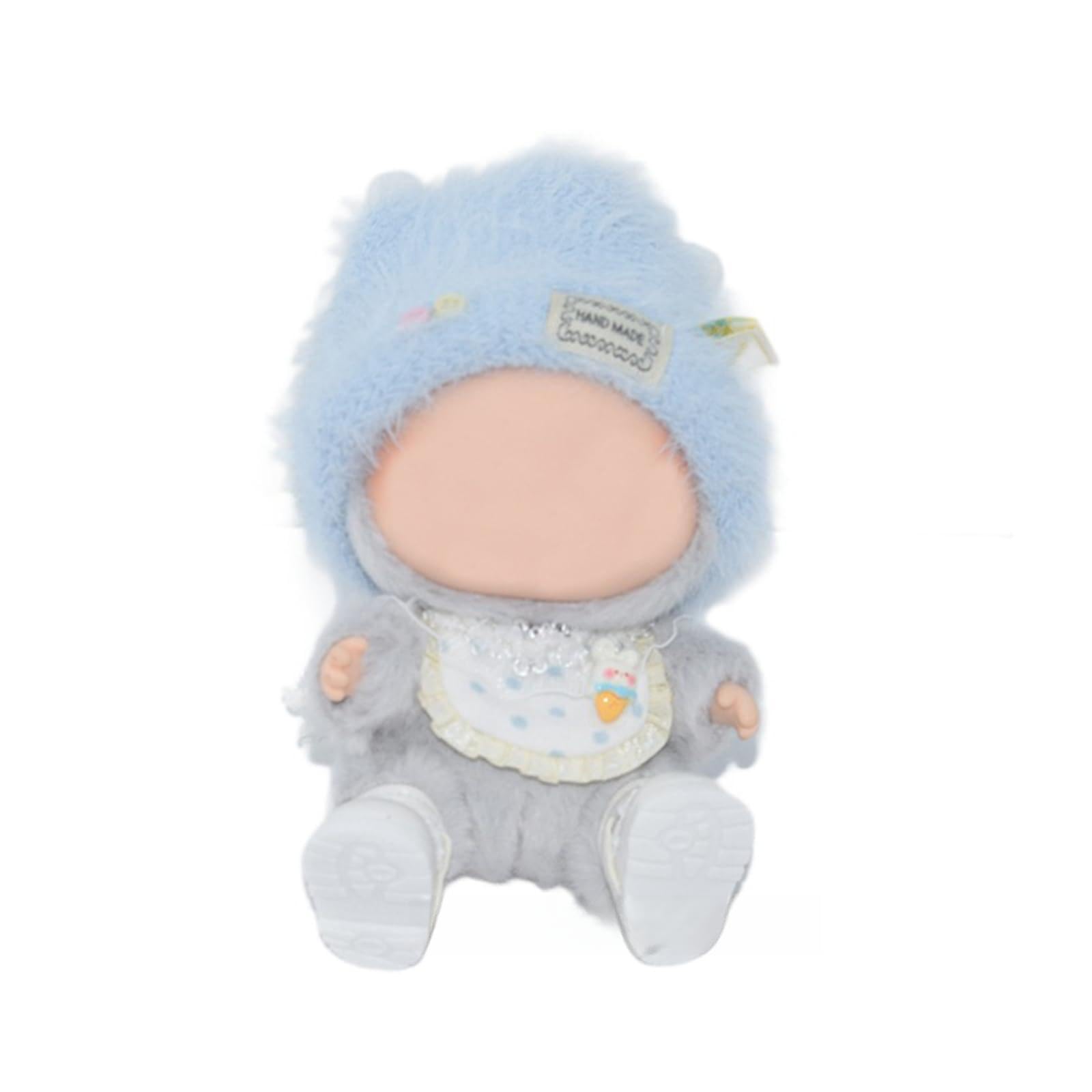 Clothes for Doll(NO Doll Included) 15/17cm Doll Clothes Set for Doll Outfit Accessories for Doll Blue Hat