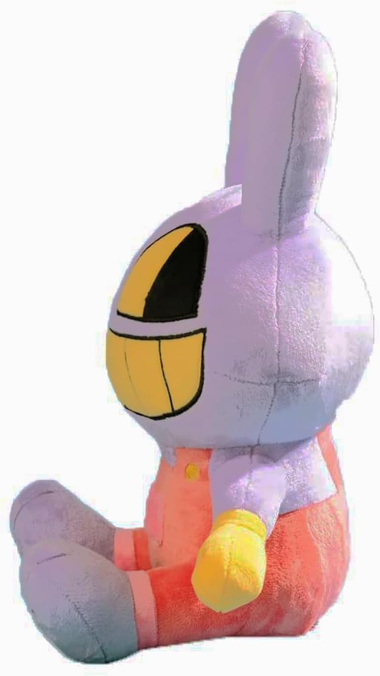 Sajisp The Amazing Digital Circus Plush,10'' Jax Plushies Toy Gift, Cute Stuffed Figure Doll For Kids And Adults, Birthday Hallo