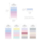Monolike Wow Bar Sticker Grid B Set - Mini Size Cute Stickers, Square Stickers