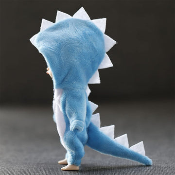 Xidondon Cute Dinosaur Animal Monster Doll Clothes For Ob11,Molly, Gsc,1/12 Bjd Doll Accessories Toys Dolls Clothes (Bl)
