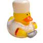 American Wit Rubber Ducks (2') Standard Size. (12 Pack) Cute Duck Bath Tub Pool Toys. (Chef Rubber Ducks)