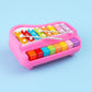 Tinyplay 8Key Xylophone Piano For Kids | Musical Toy With Mallet For Toddlers & Preschoolers 15 Years | Learning Instrument Fo