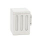 Dollhouse Miniature Washing Machine 1:12 Furniture Appliance Model Laundry Machine Mini House Washer Decoration Accessories Openable Lid Washer Dryer (Wood)
