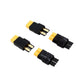 FLY RC 4PCS XT60 Female Plugs RC Battery Charger Adapter Connector Compatible with Slash/Rustler/Stampede/Bandit/E Revo RC Cars