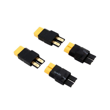 FLY RC 4PCS XT60 Female Plugs RC Battery Charger Adapter Connector Compatible with Slash/Rustler/Stampede/Bandit/E Revo RC Cars