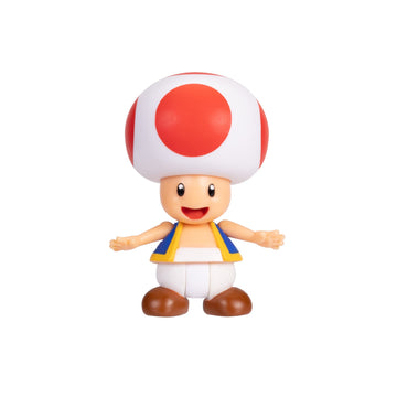 Super Mario Action Figures 2.5' Deluxe Toad Playset