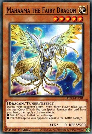Mahaama The Fairy Dragon - Phra-En081 - Common - 1St Edition