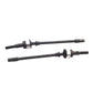 2PCS Vgoohobby Stainless Steel CVD Drive Shaft Dogbone Hop-Up Parts Compatible with Axial SCX10 1/10 RC Climbing Car Crawlers Bu
