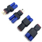 2Pairs EC5 to T Adapter Male Female Connector Plug Set Compatible with Arrma E-flite RC Car Truck Airplane Lipo Battery ESC Bala