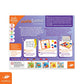 FoxMind MetaForms Puzzle Game - 80 Smart Puzzles, 6 Complexity Levels, STEM Skills, Ages 5+, Blue, Model FOX-MFLB