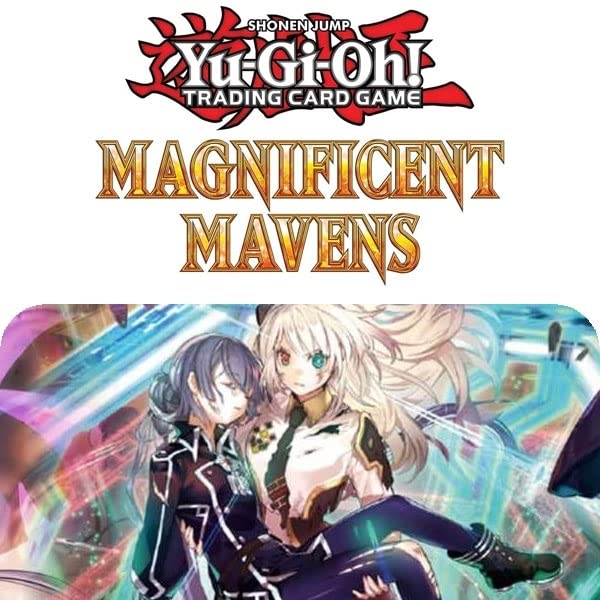 YU-GI-OH! Magnificent Mavens Trading Card Set - 407 Cards - Dark Red & Gold - Model MAMA - Anime 2022