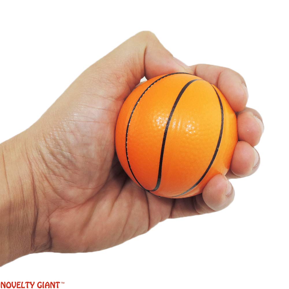 Basketball Stress Relief Squeezable Foam