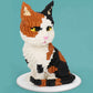 Uvini mature-themed Building Set  Blocks Pets  Micro Bricks Cat Animal Toy for Kids 10 11  12  13  14  Teens or mature-themed  1300 Pieces (1301)