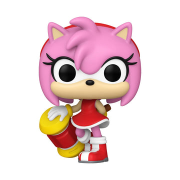 Funko POP! Sonic - Amy Rose Collectible Vinyl Figure - Multicolor - Model 70582 - Official Merchandise for Kids & Adults