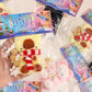 1Pcs Squishy Cat Squeeze Toys,Squishy Cat Kawaii Sticky Squishies Stress Relief Squishies For Kids Party Favors, Pinch Family Sq