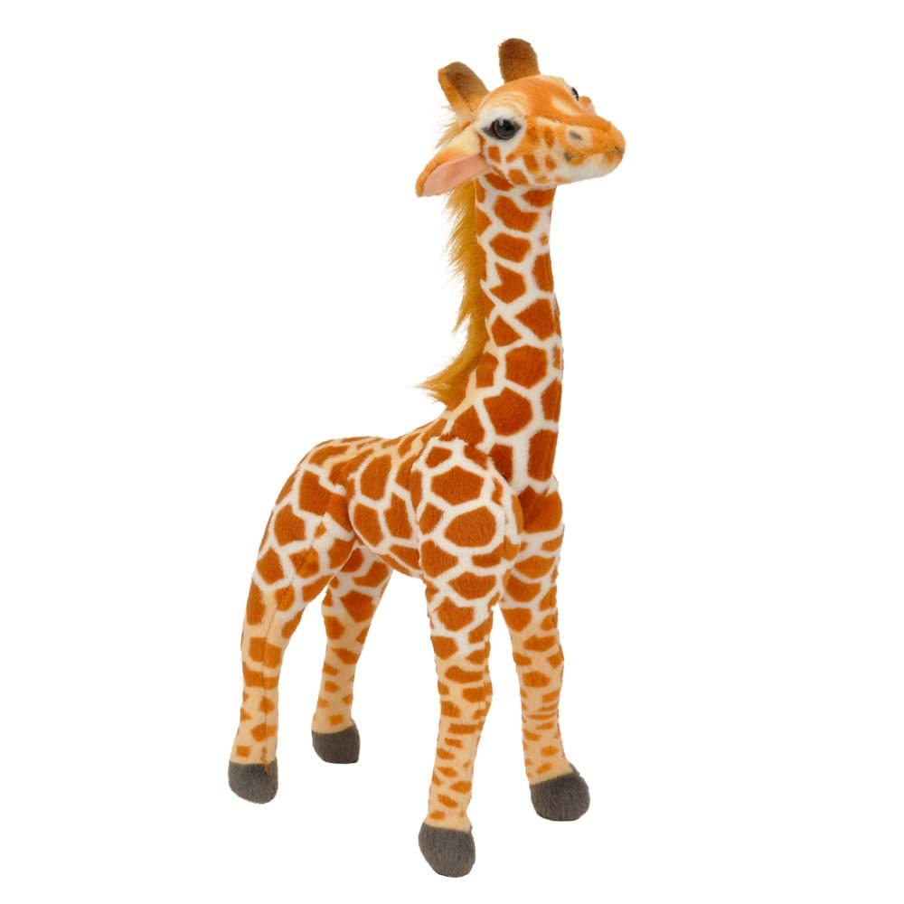 Linzy Toys Jared The Giraffe, 22 (56 cm) Standing High, Real Life Stuffed Animals Plush Giraffe, Peluche Jirafa, Adorable Soft