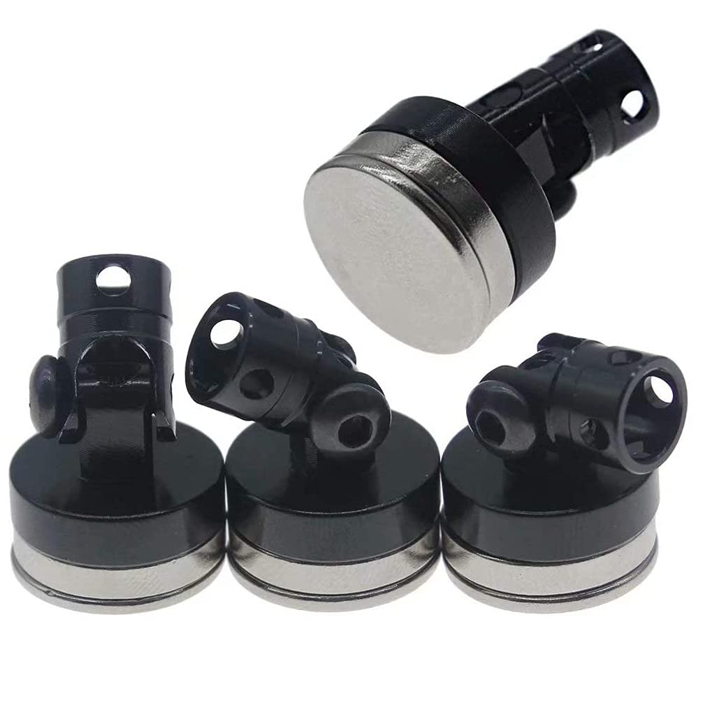 JahyShow Magnetic Stealth Invisible Body Post Mount for 1/10 AXIAL SCX10 RC Car 4 Pack