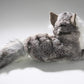 Carl Dick Maine Coon Plush Toy - 12 Soft Stuffed Animal, Grey-White Color, Perfect for Kids and Cat Lovers